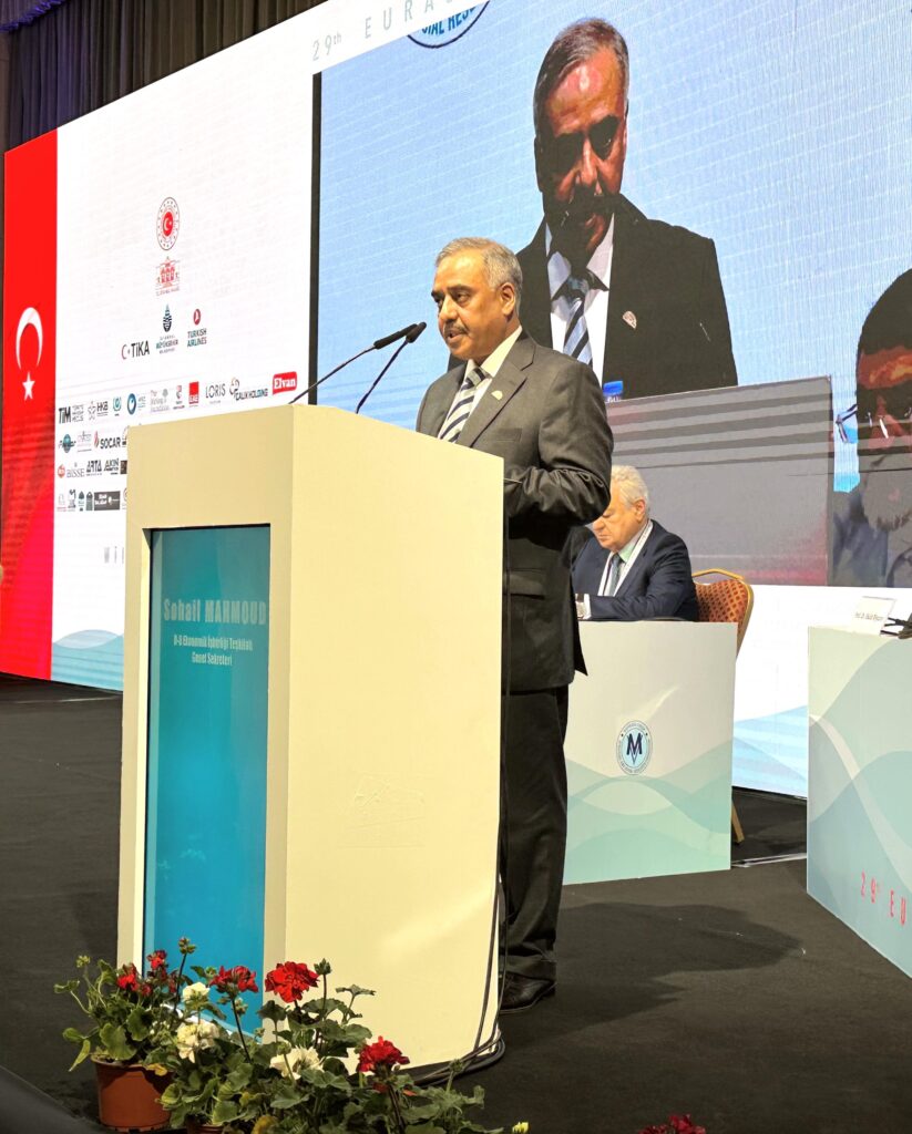 D-8 SECRETARY-GENERAL AMBASSADOR SOHAIL MAHMOOD EMPHASIZES INDISPENSABLE ROLES OF DIPLOMACY AND SUSTAINABILITY AT EURASIAN ECONOMIC SUMMIT IN ISTANBUL