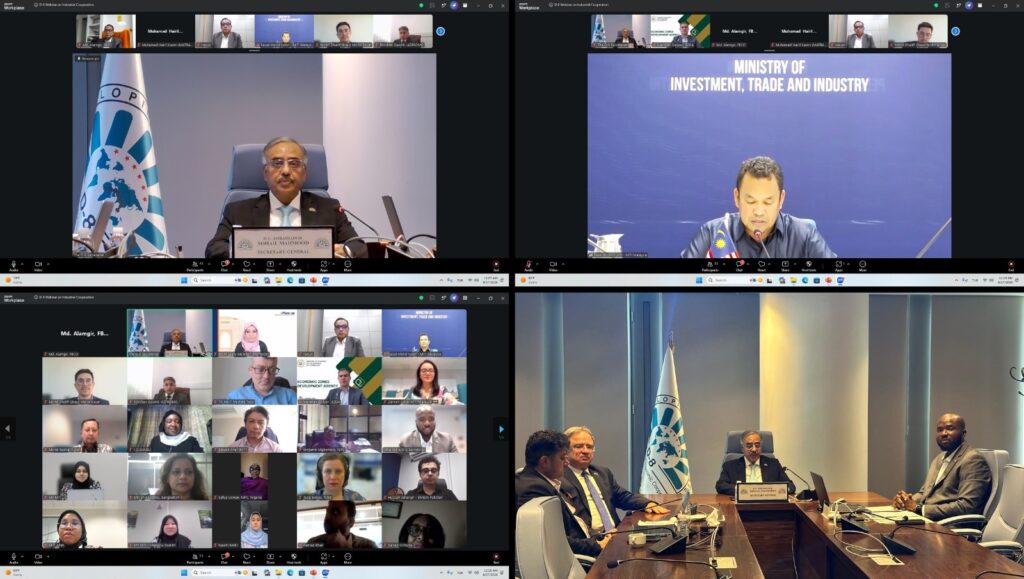 D-8 WEBINAR DRAWS ON MALAYSIA’S EXPERIENCE TO ADVANCE INDUSTRIAL COOPERATION