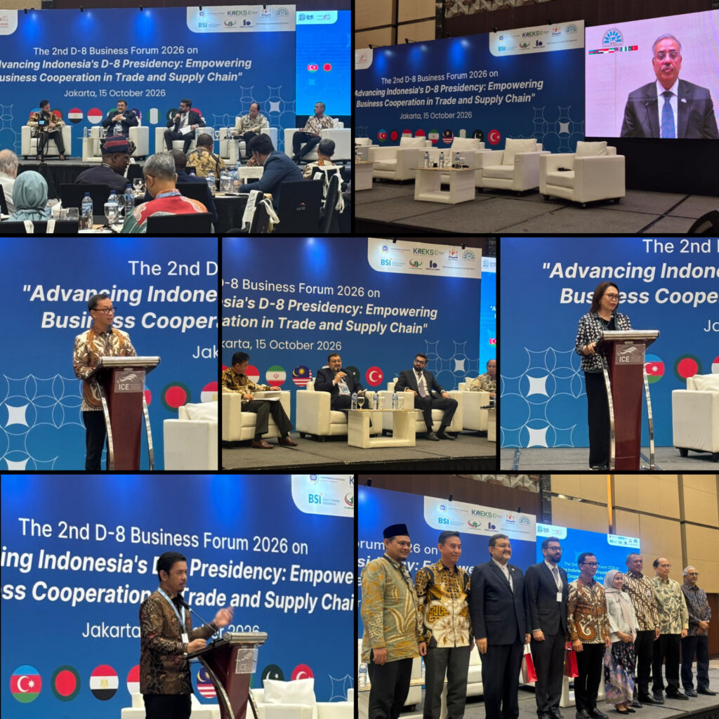D-8 SECRETARY-GENERAL CALLS FOR STRONGER TRADE AND INVESTMENT PARTNERSHIPS AT 2ND D-8 BUSINESS FORUM IN INDONESIA